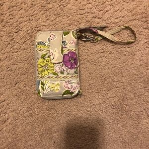 Floral Vera Bradley wristlet